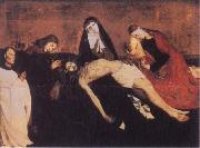 Enguerrand Quarton Pieta of Villeneuve-les-Avignon painting